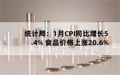 ͳƾ֣1CPIͬ5.4% ʳƷ۸20.6%