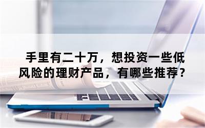 手里有二十万，想投资一些低风险的理财产品，有哪些推荐？