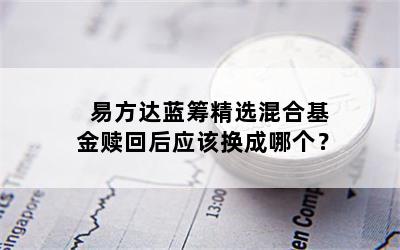 易方达蓝筹精选混合基金赎回后应该换成哪个？