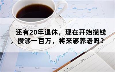 还有20年退休，现在开始攒钱，攒够一百万，将来够养老吗？
