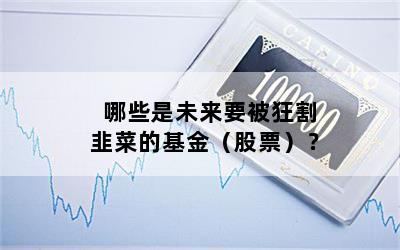 哪些是未来要被狂割韭菜的基金（股票）？
