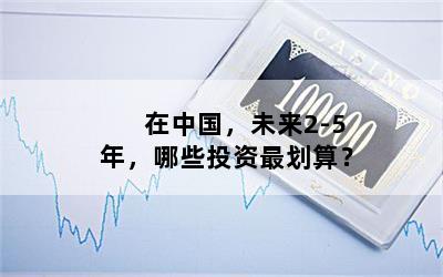在中国，未来2-5年，哪些投资最划算？