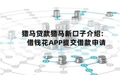 猎马贷款猎马新口子介绍:借钱花APP提交借款申请