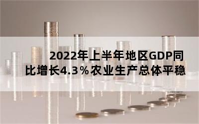 2022ϰGDPͬ4.3ũҵƽ