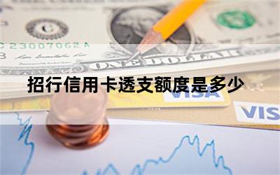 招行信用卡透支额度是多少