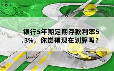 银行5年期定期存款利率5.3%，你觉得现在划算吗？