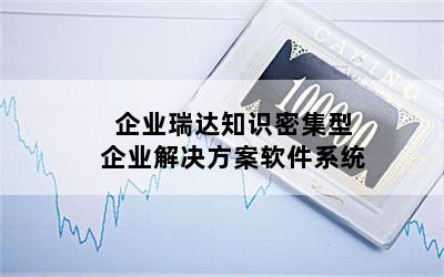 企业瑞达知识密集型企业解决方案软件系统