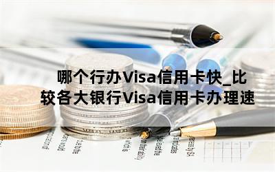  哪个行办Visa信用卡快_比较各大银行Visa信用卡办理速度