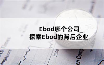  Ebod哪个公司_探索Ebod的背后企业