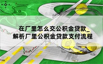 在厂里怎么交公积金贷款_解析厂里公积金贷款支付流程