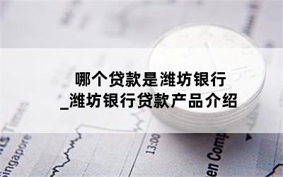  哪个贷款是潍坊银行_潍坊银行贷款产品介绍