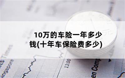 10万的车险一年多少钱(十年车保险费多少)