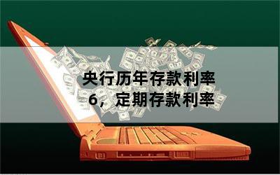 央行历年存款利率6，定期存款利率