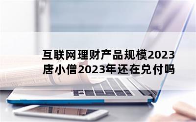 互联网理财产品规模2023 唐小僧2023年还在兑付吗