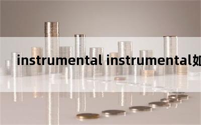 instrumental instrumentalμ