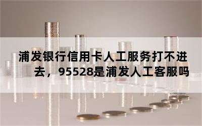 浦发银行信用卡人工服务打不进去，95528是浦发人工客服吗