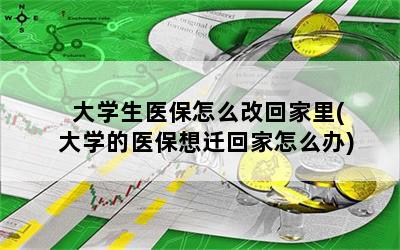 大学生医保怎么改回家里(大学的医保想迁回家怎么办)